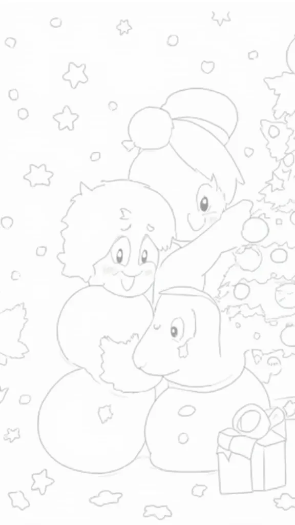 christmas coloring pages precious moments